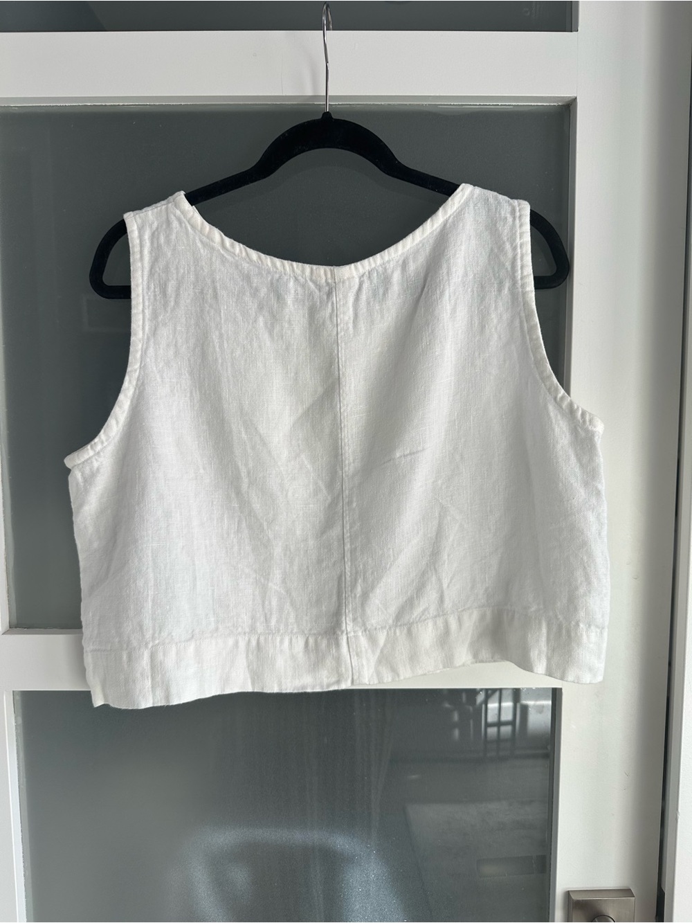 Shelter Linen tank top size XL - Picture 2 of 3